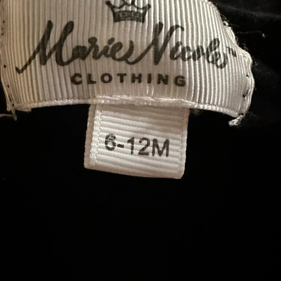 Marie Nicole Pumpkin Girl’s Fall Romper. size 6-12 months - Picture 5 of 6